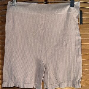 SKIMS Ribbed Desert Bike Shorts